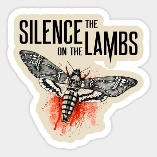 The Silence15 The Silence of the Lambs Sticker